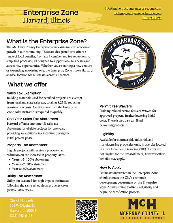 Enterprise Zone Fact Sheet - Harvard